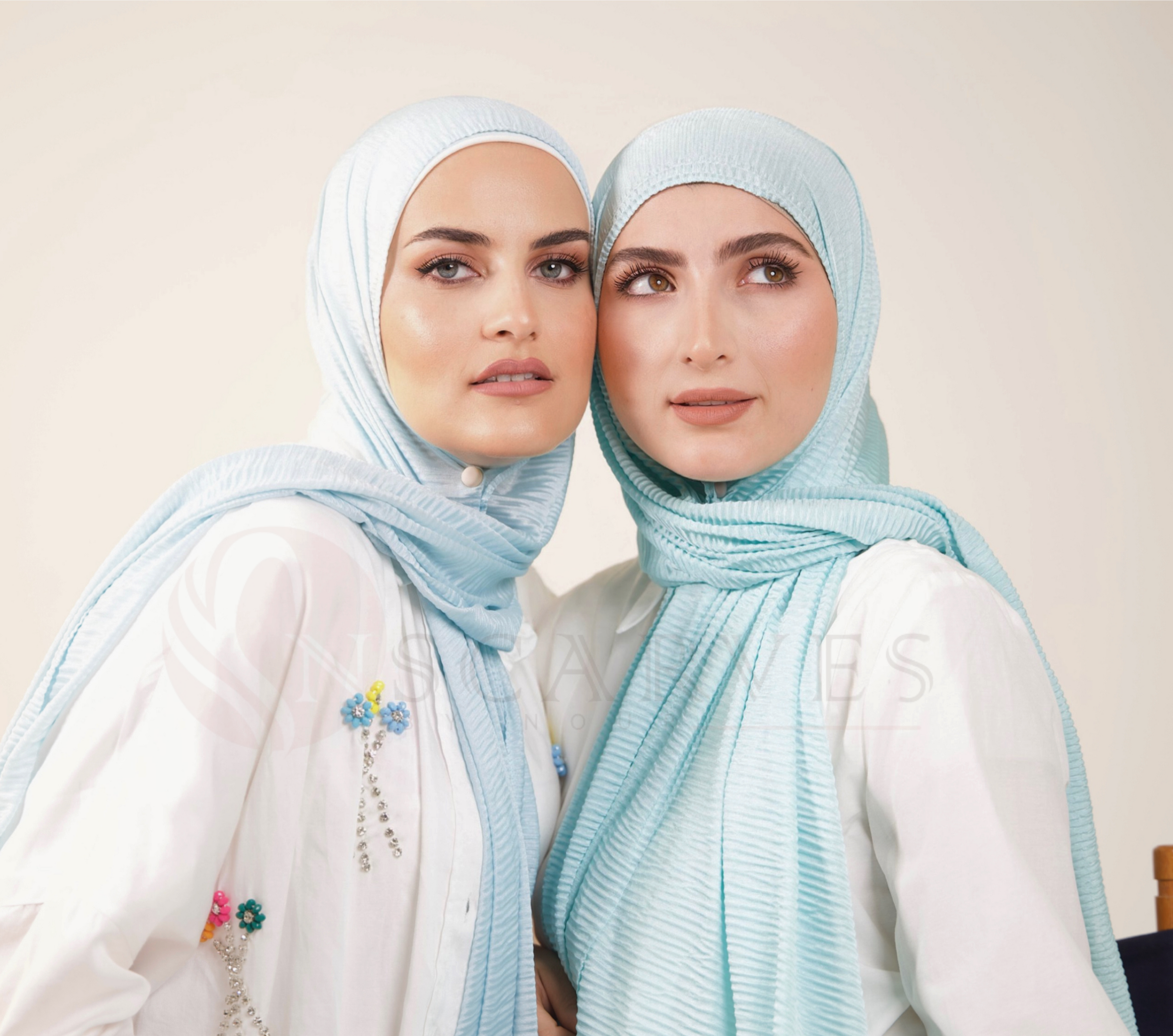 Marble Satin 24 - Aquamarine