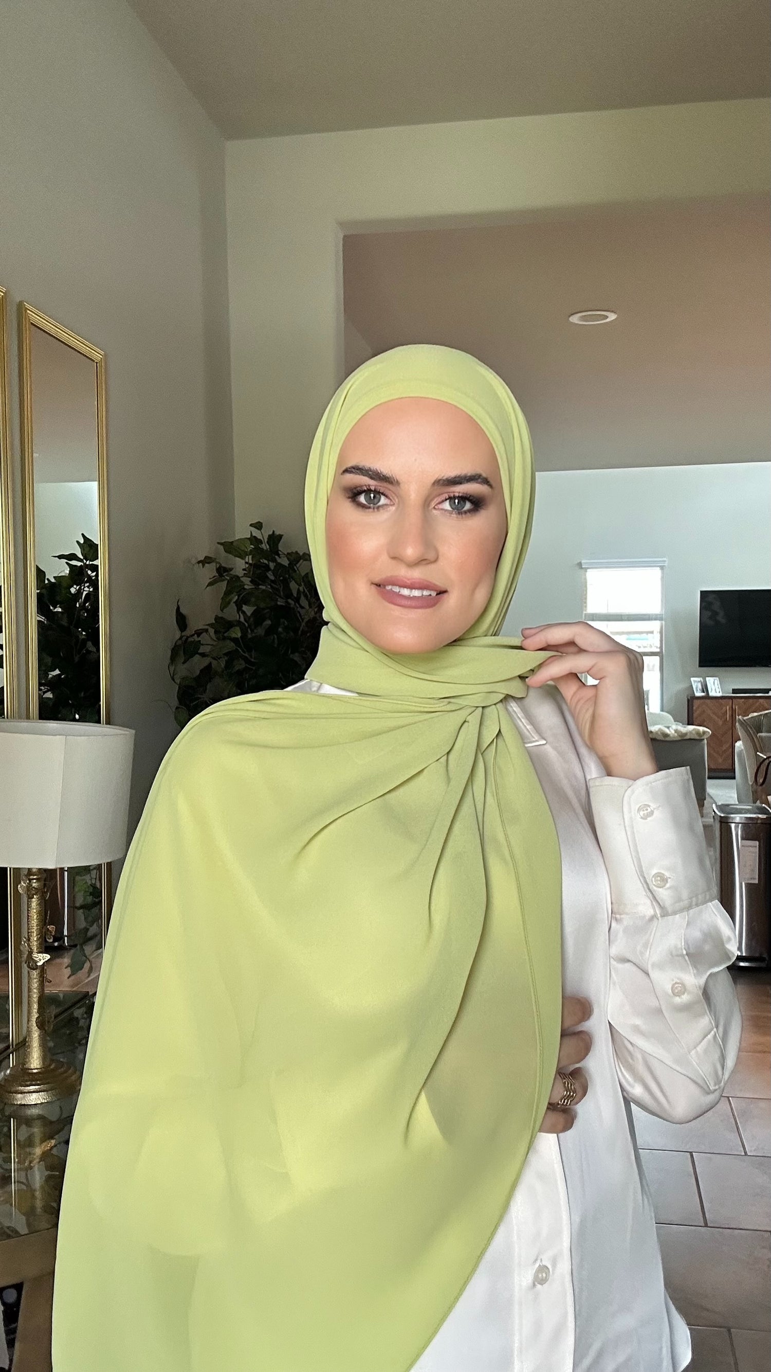 Regular Instant hijab - Matcha