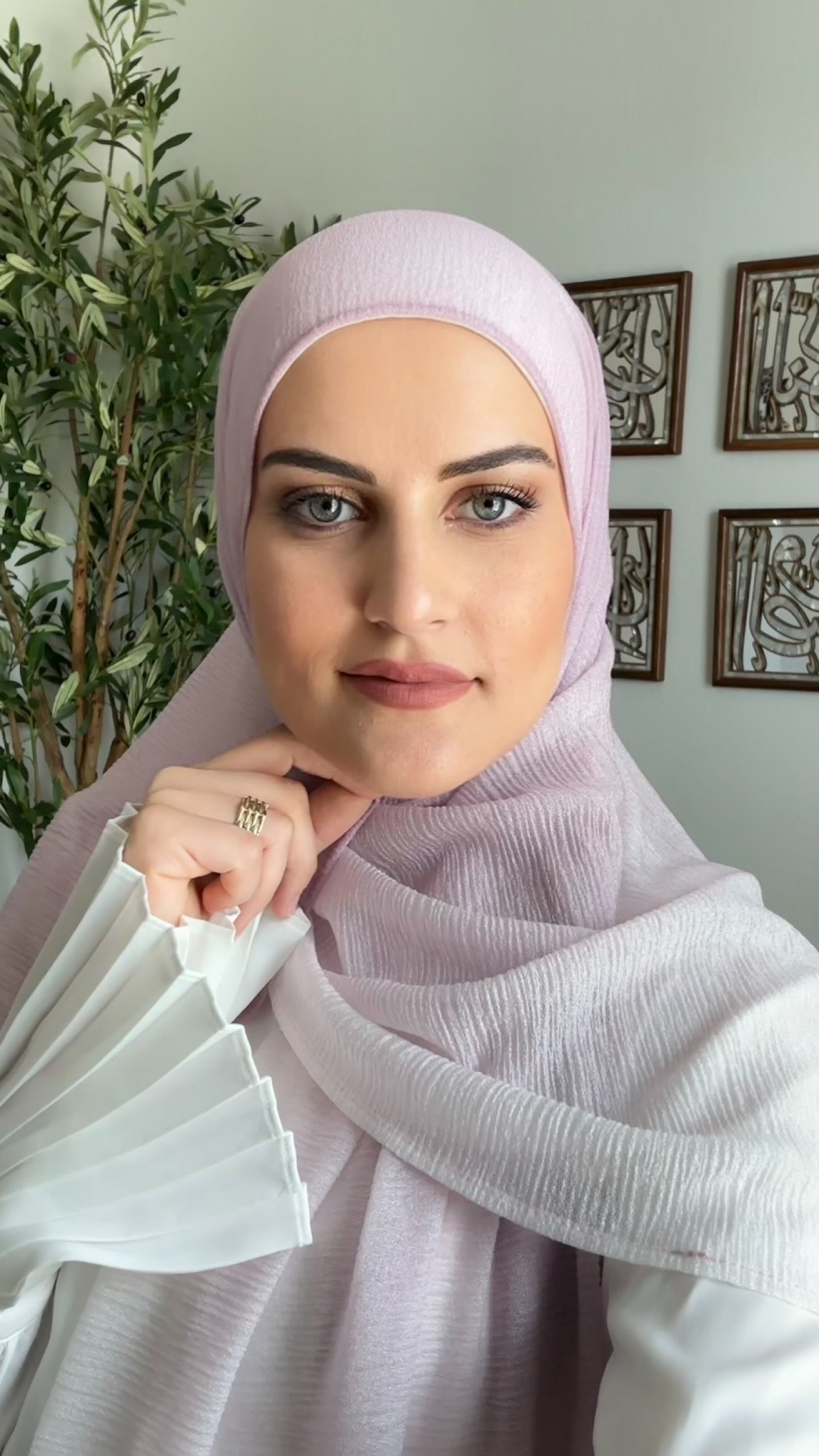 Cashmere KW Ombre Hijab - Violet