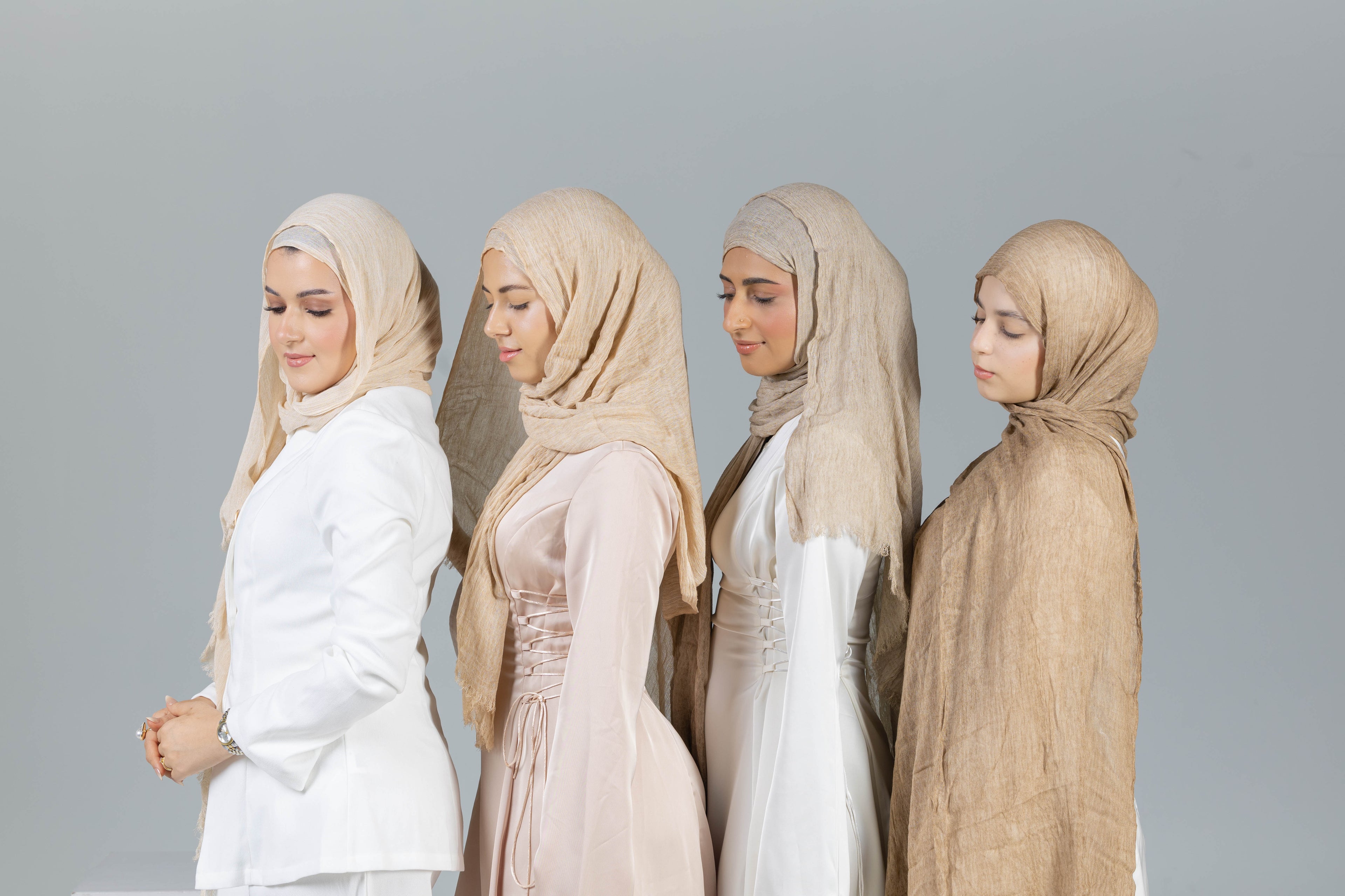 Kreshah Hijab - Light Beige