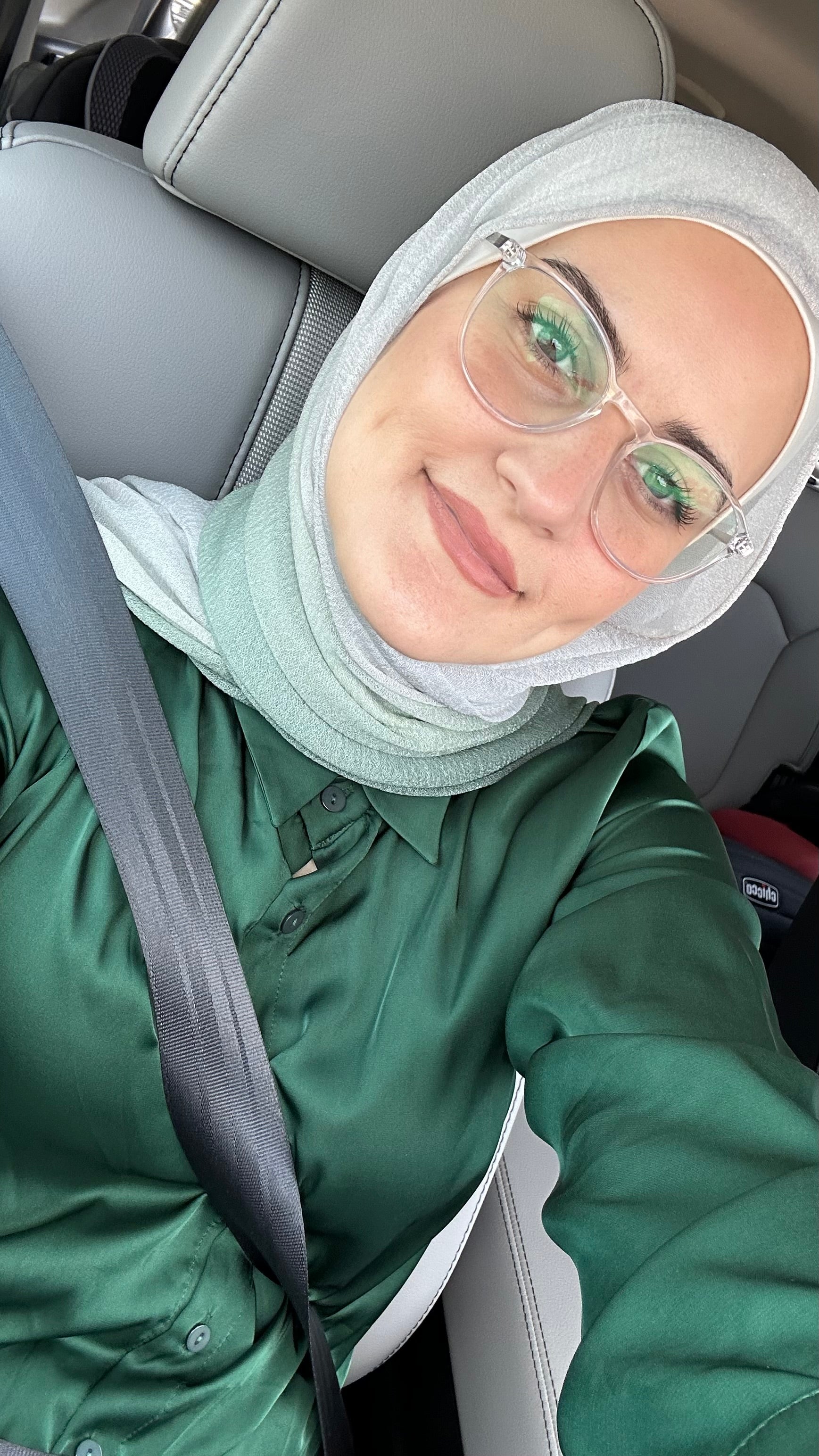 Cashmere KW Ombre Hijab - Green