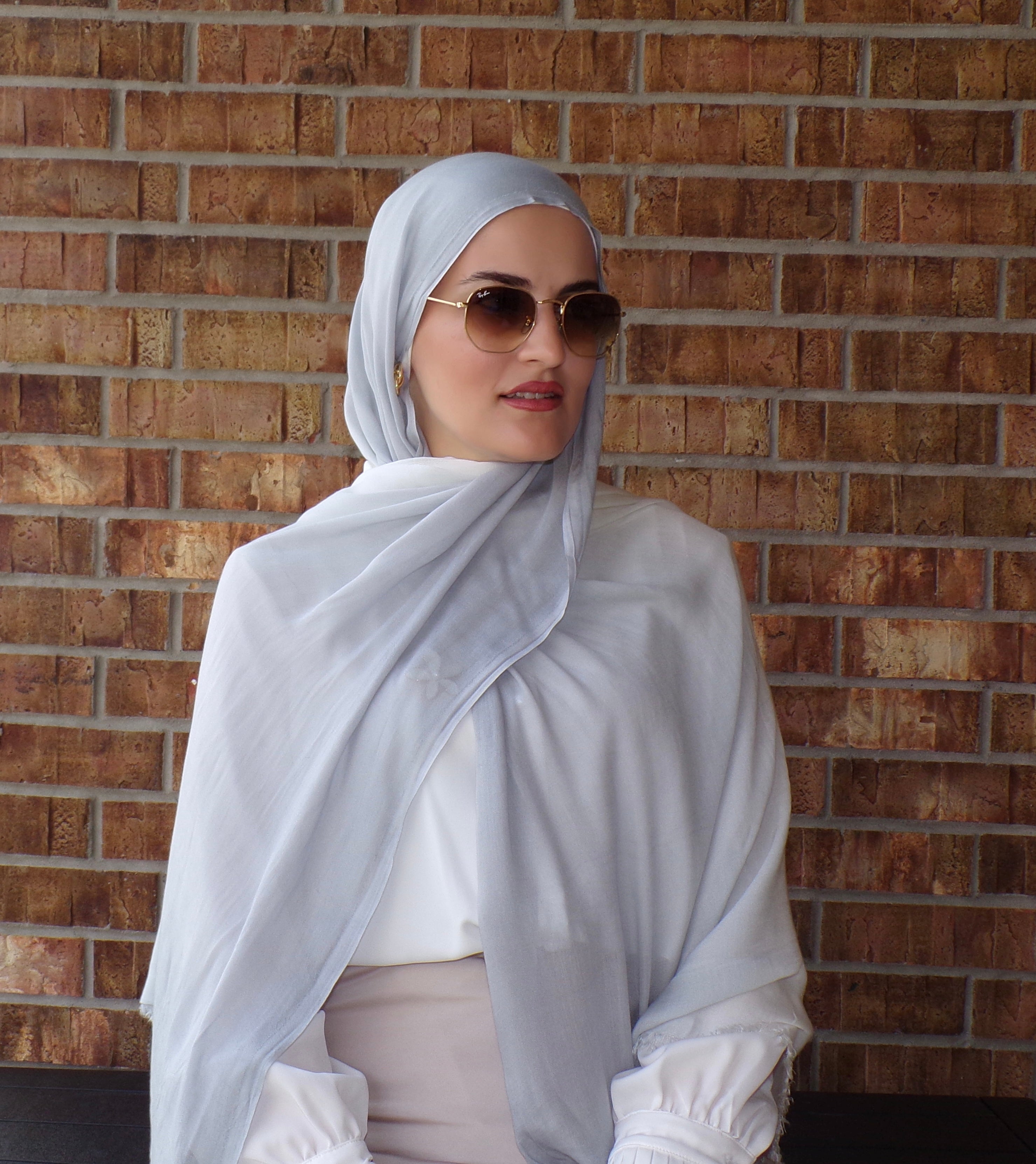 Rayon Ombre( Matching set) - Baby Blue