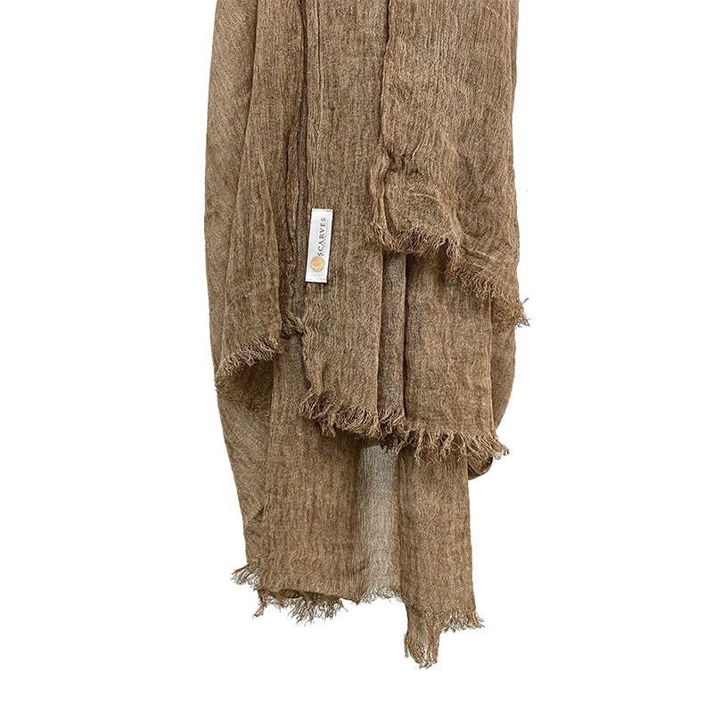 Kreshah Hijab - Dark Beige