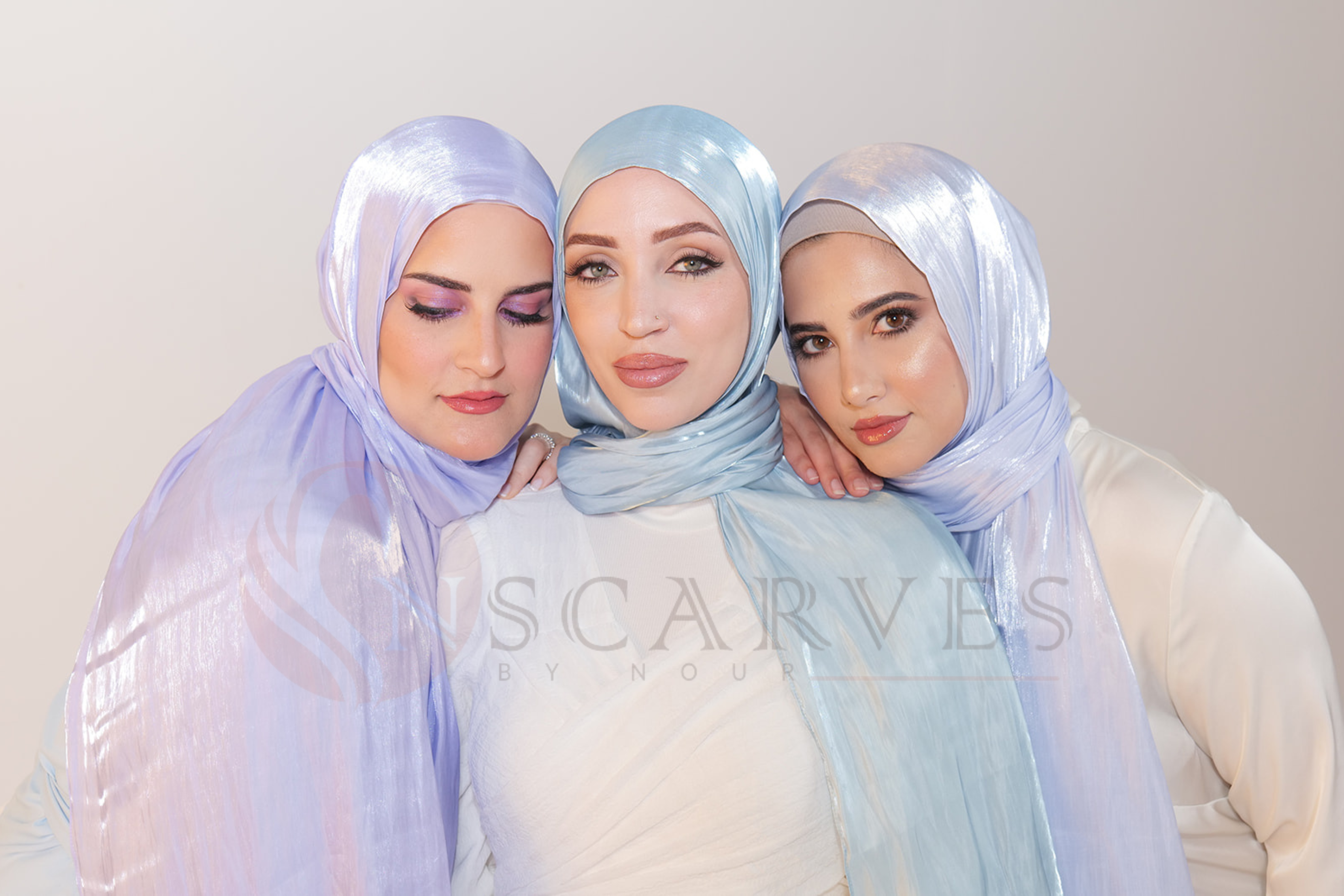 Organza Silk Hijab - Fairouz