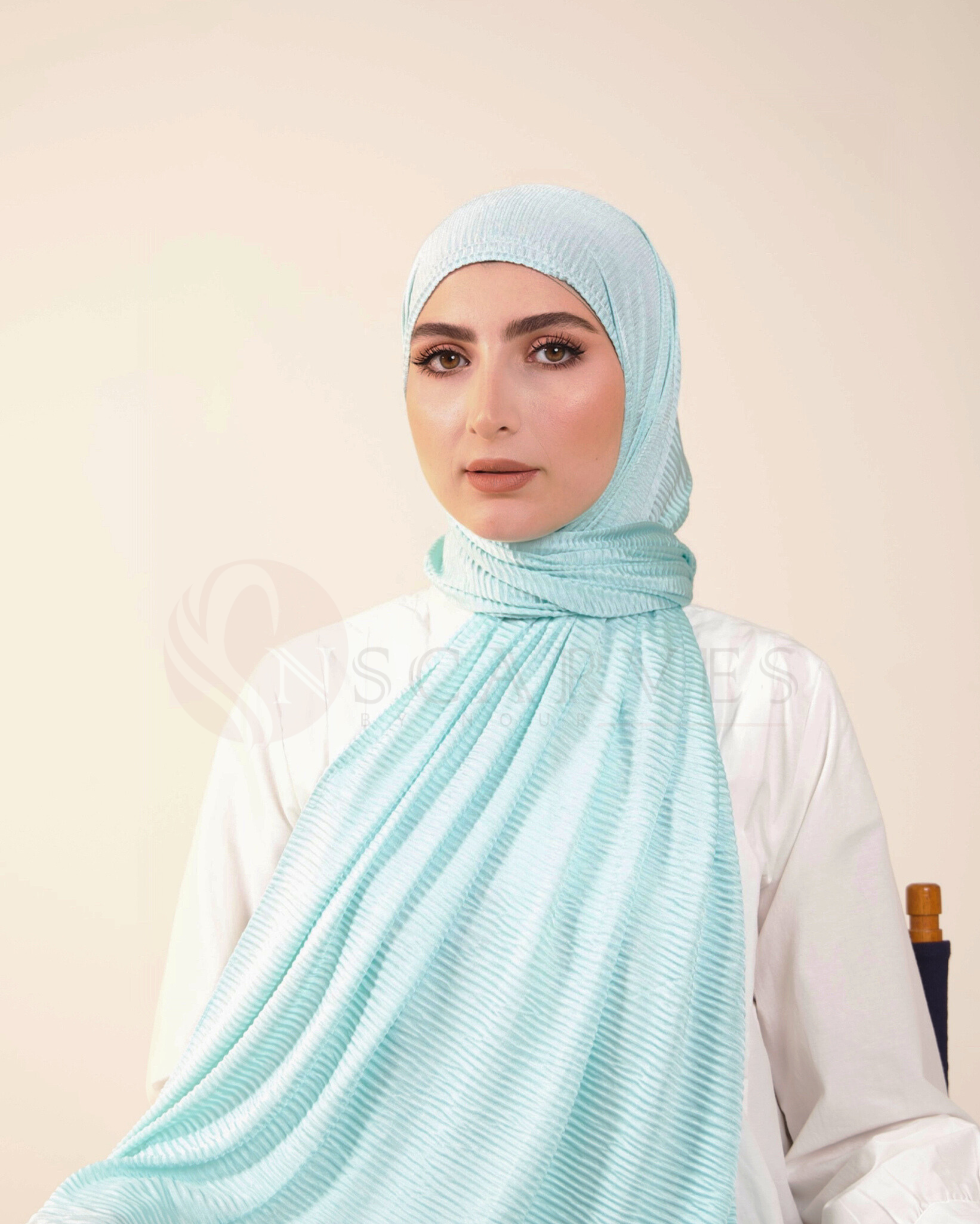 Marble Satin 24 - Aquamarine