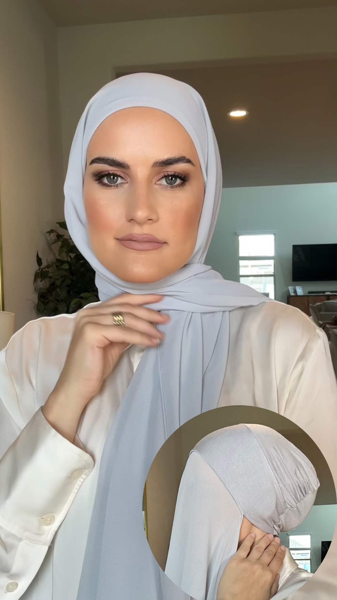 Instant Hijab - Pastel Sage