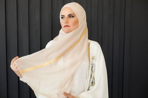 The Golden Line Hijab: The Best Luxury Hijab