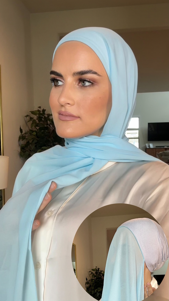 Instant Hijab - Blue