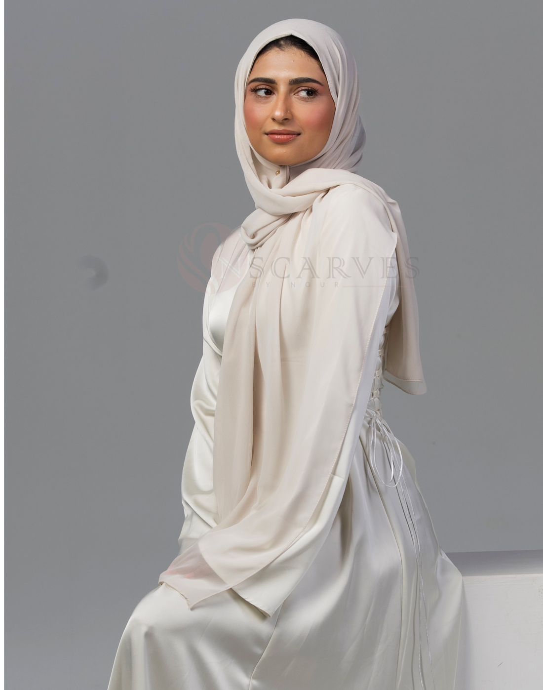 Batana Hijab - Creamy Blush