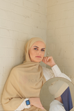 Regular Instant Hijab - Rich Beige