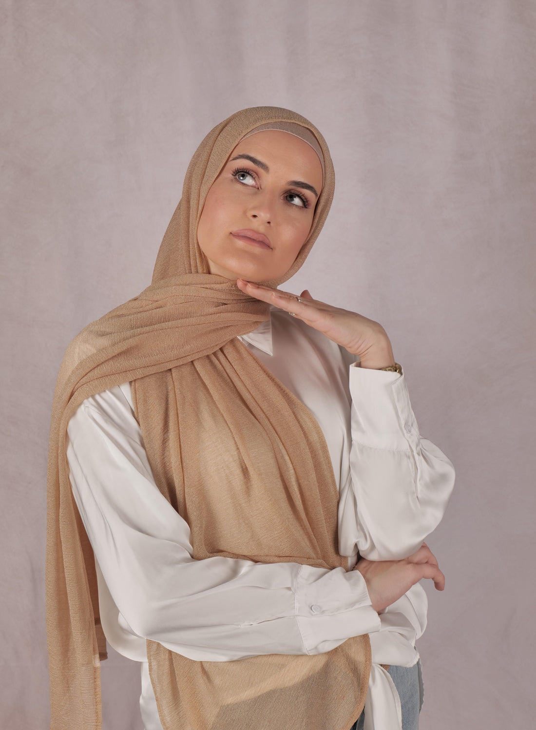 Cashmere KW Hijab - Golden Sand