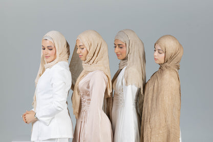 Kreshah Hijab - Light Beige