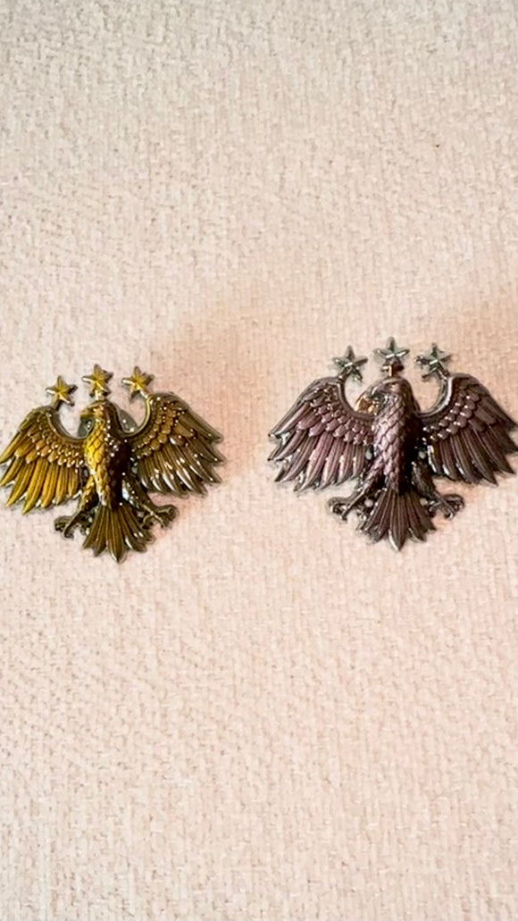 Syrian Symbol Brooch Pin