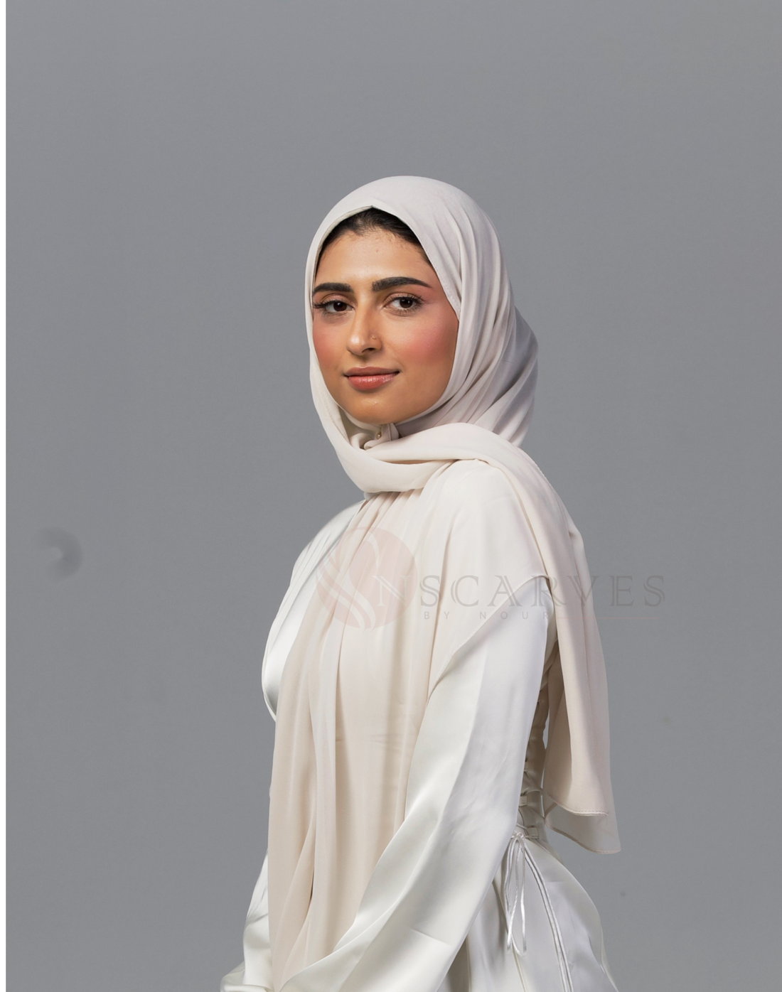 Batana Hijab - Creamy Blush