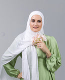 Thailand Hijab - Pure White