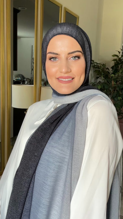 Cashmere KW Ombre Hijab - Desert Night