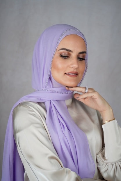 Lilac Dream Hijab – Luna Veil