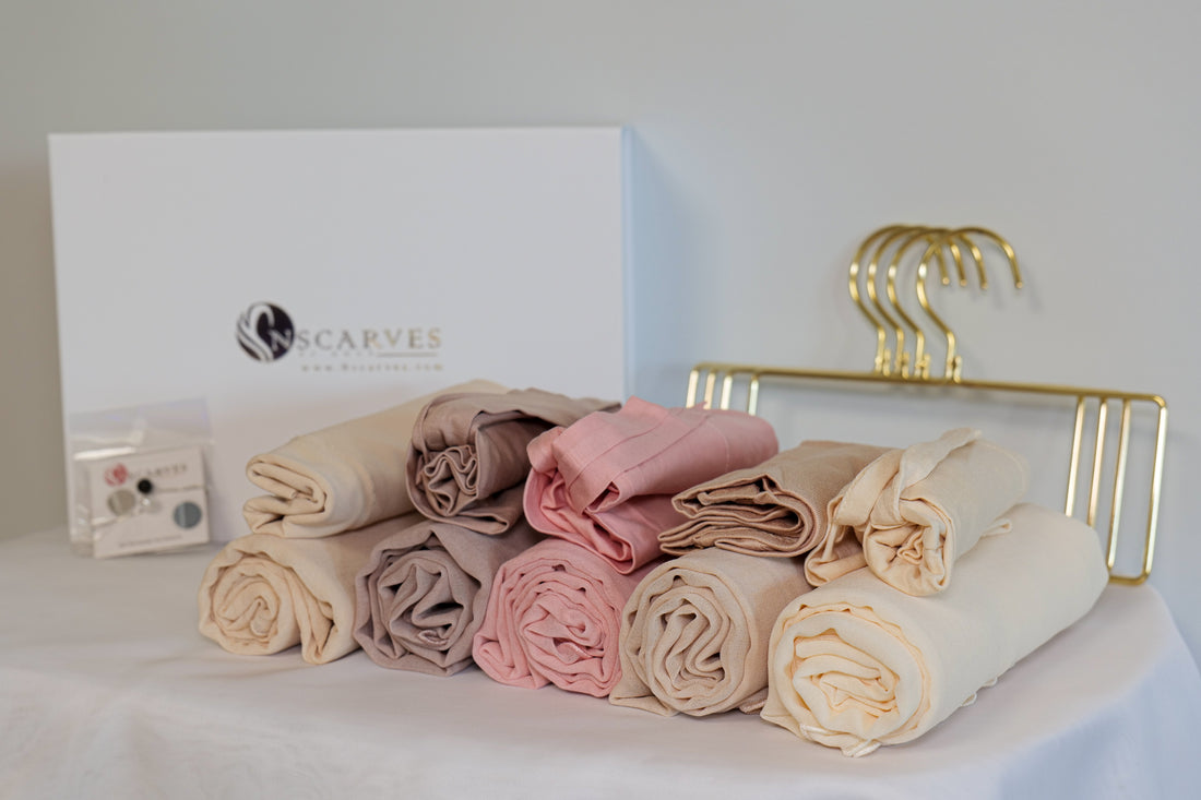 Natural colors Startup Hijab Gift Box