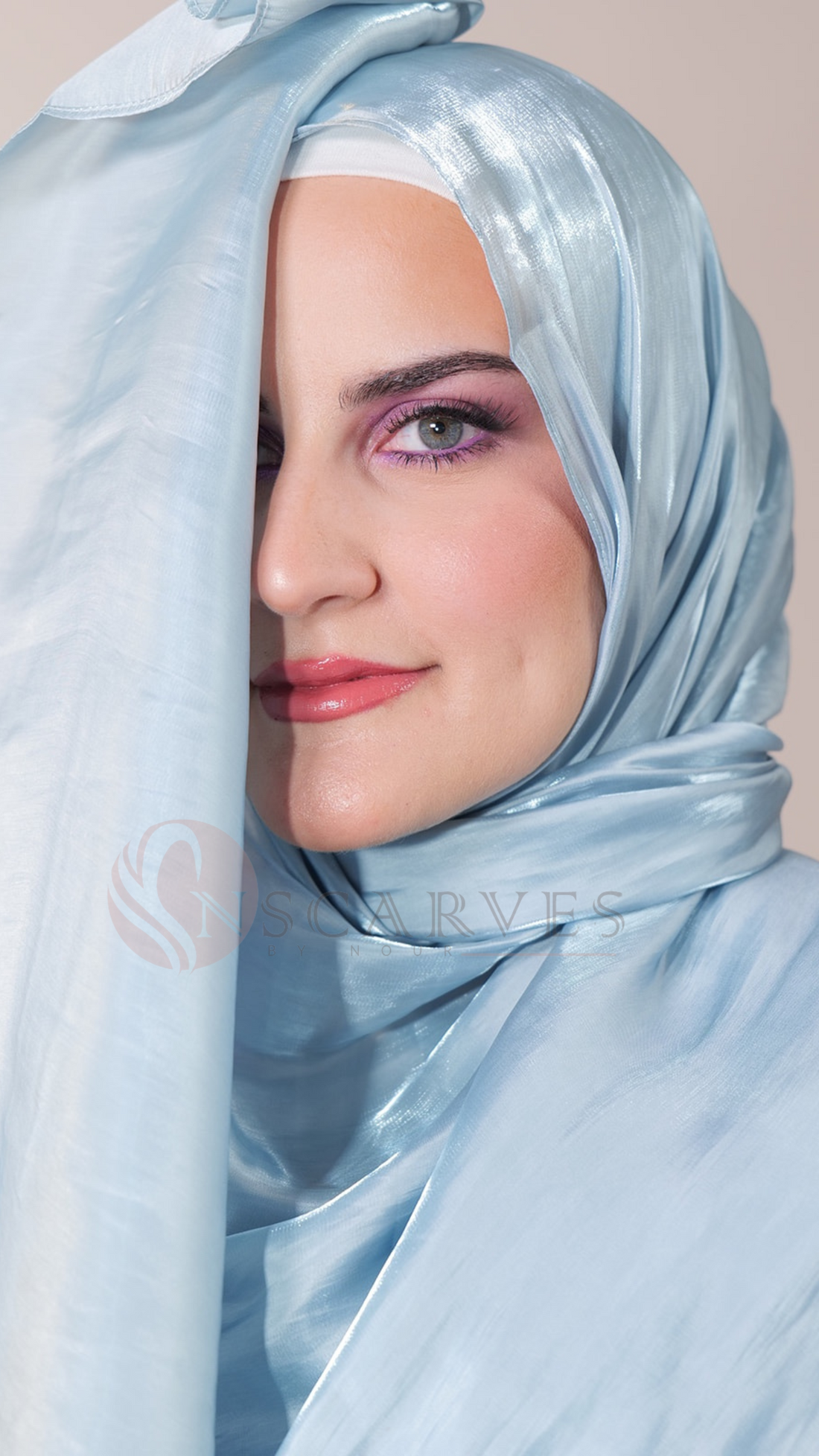 Organza Silk Hijab - Fairouz