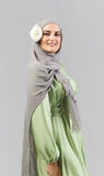 Thailand Hijab - Steel Grey