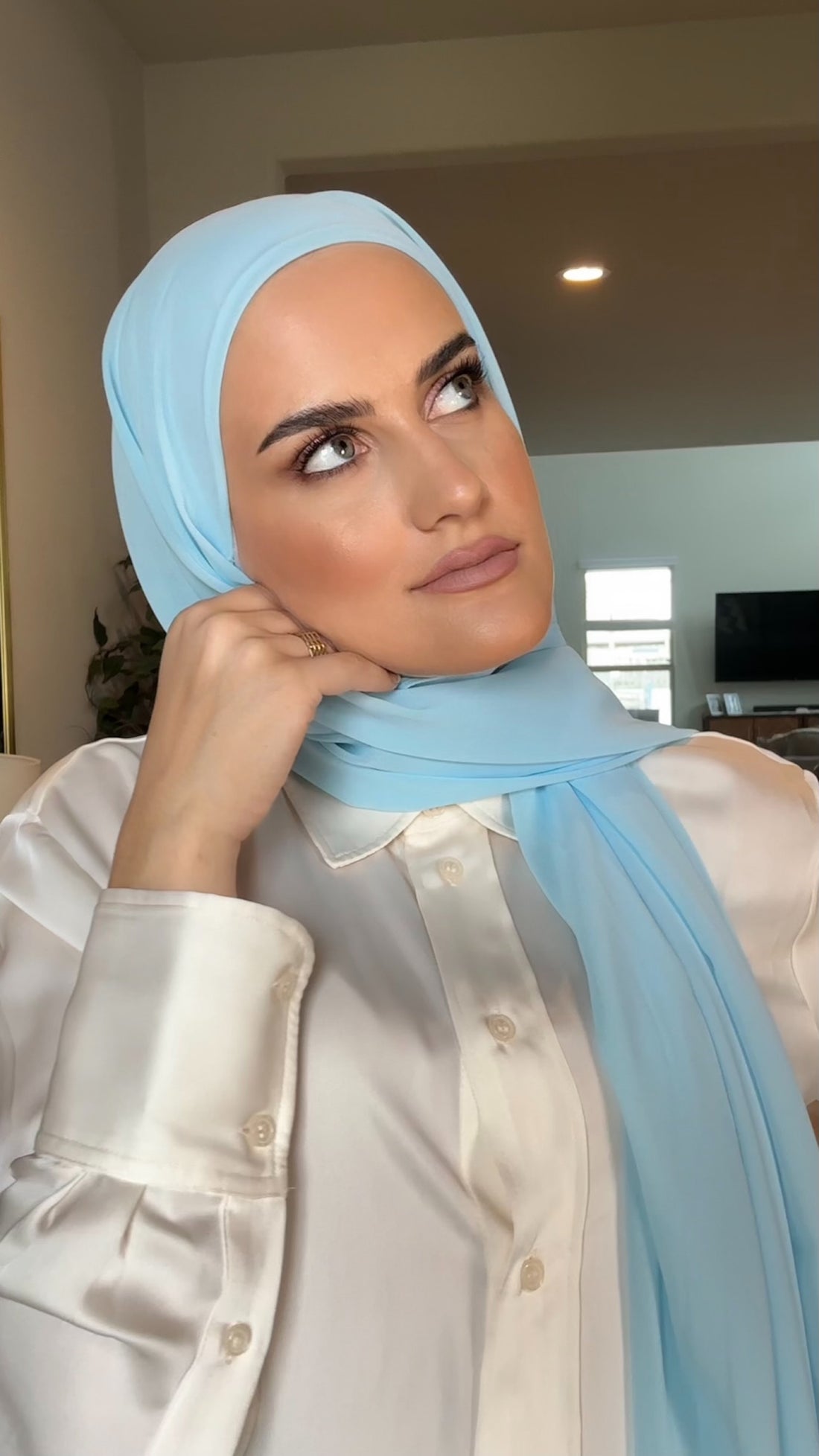 Instant Hijab - Blue