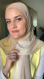 Cashmere KW Ombre Hijab - Blush Gold