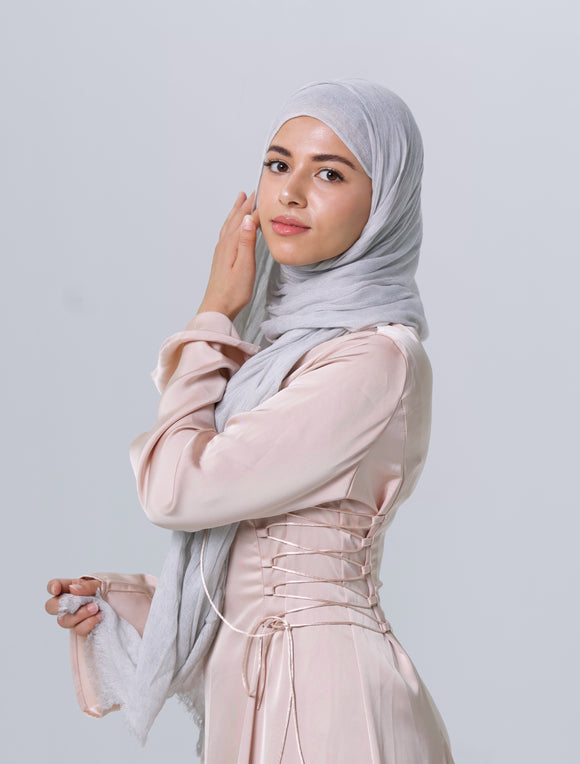 Kreshah Hijab - Sky Grey