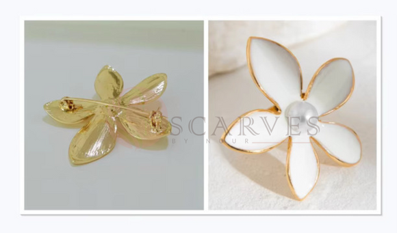 Syrian Jasmine Brooch
