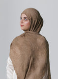 Kreshah Hijab - Dark Beige