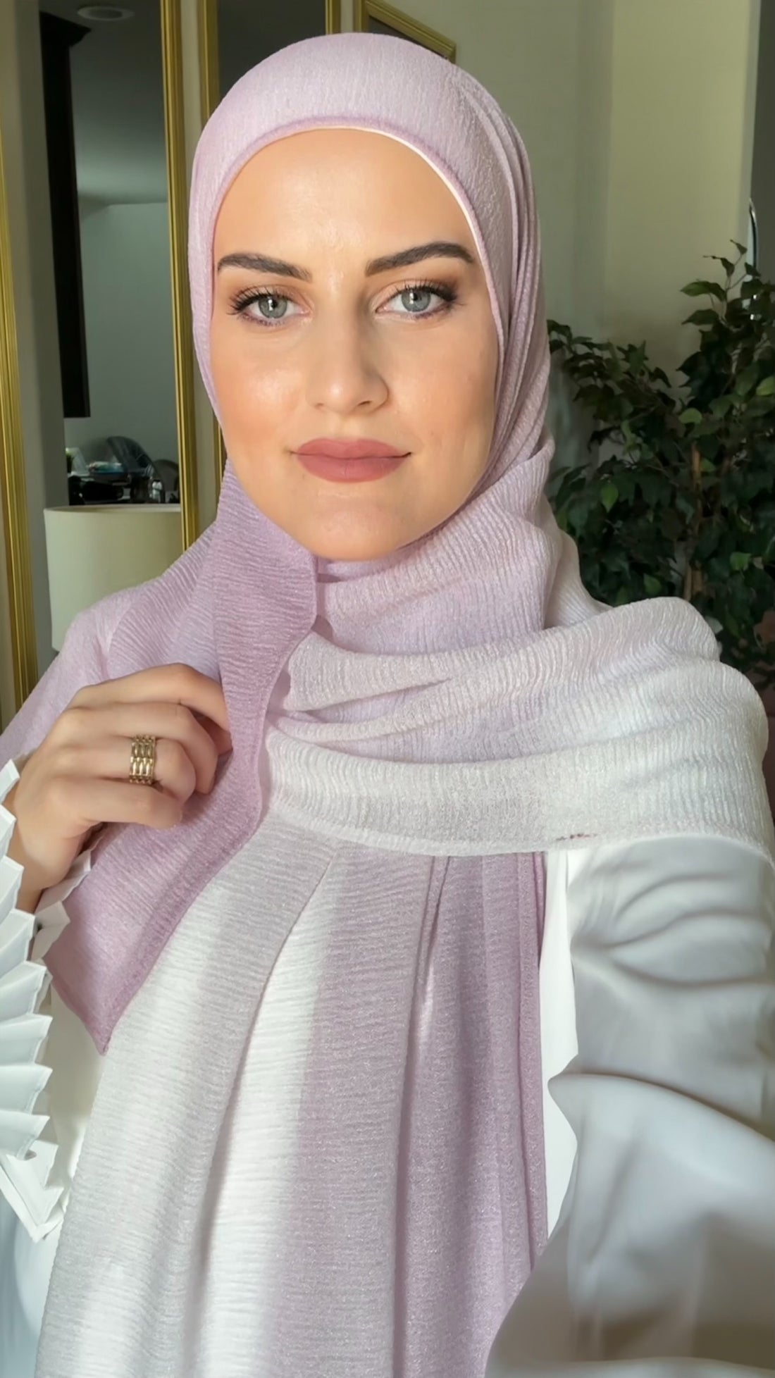Cashmere KW Ombre Hijab - Violet