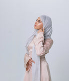 Kreshah Hijab - Sky Grey