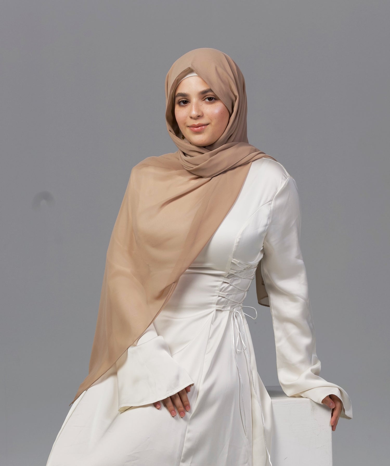 Batana Hijab - Mocha