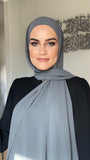 Regular Instant Hijab - Charcoal