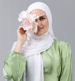 Thailand Hijab - Pure White