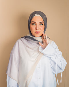 Cashmere KW Ombre Hijab - Sand Stone