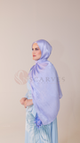 Organza Silk Hijab - Lilac