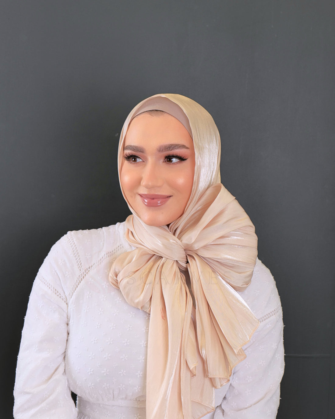 Organza Silk - Gold