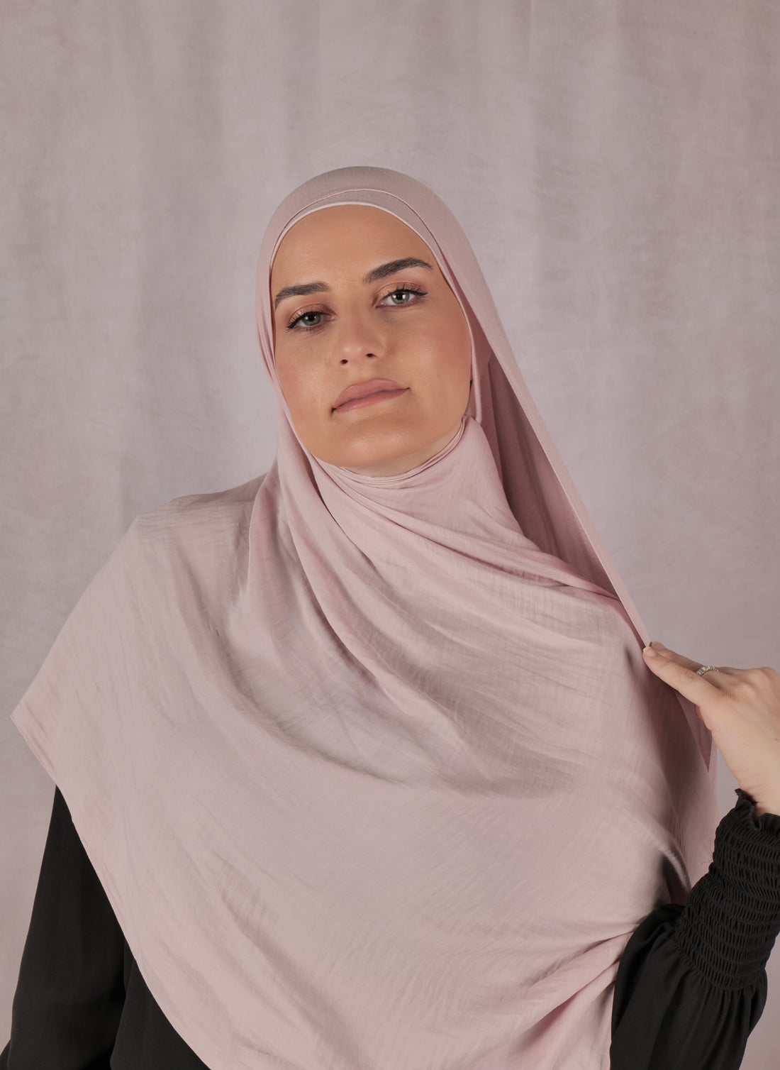 Satin Jazz Matching Set - Powder Pink