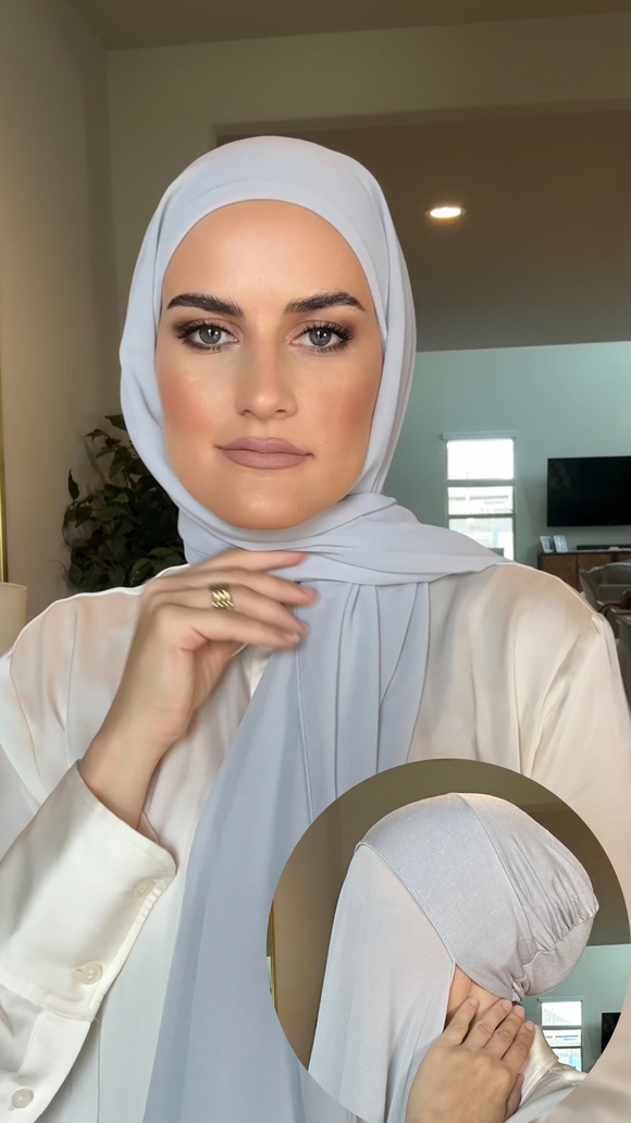 Instant Hijab - Pastel Sage