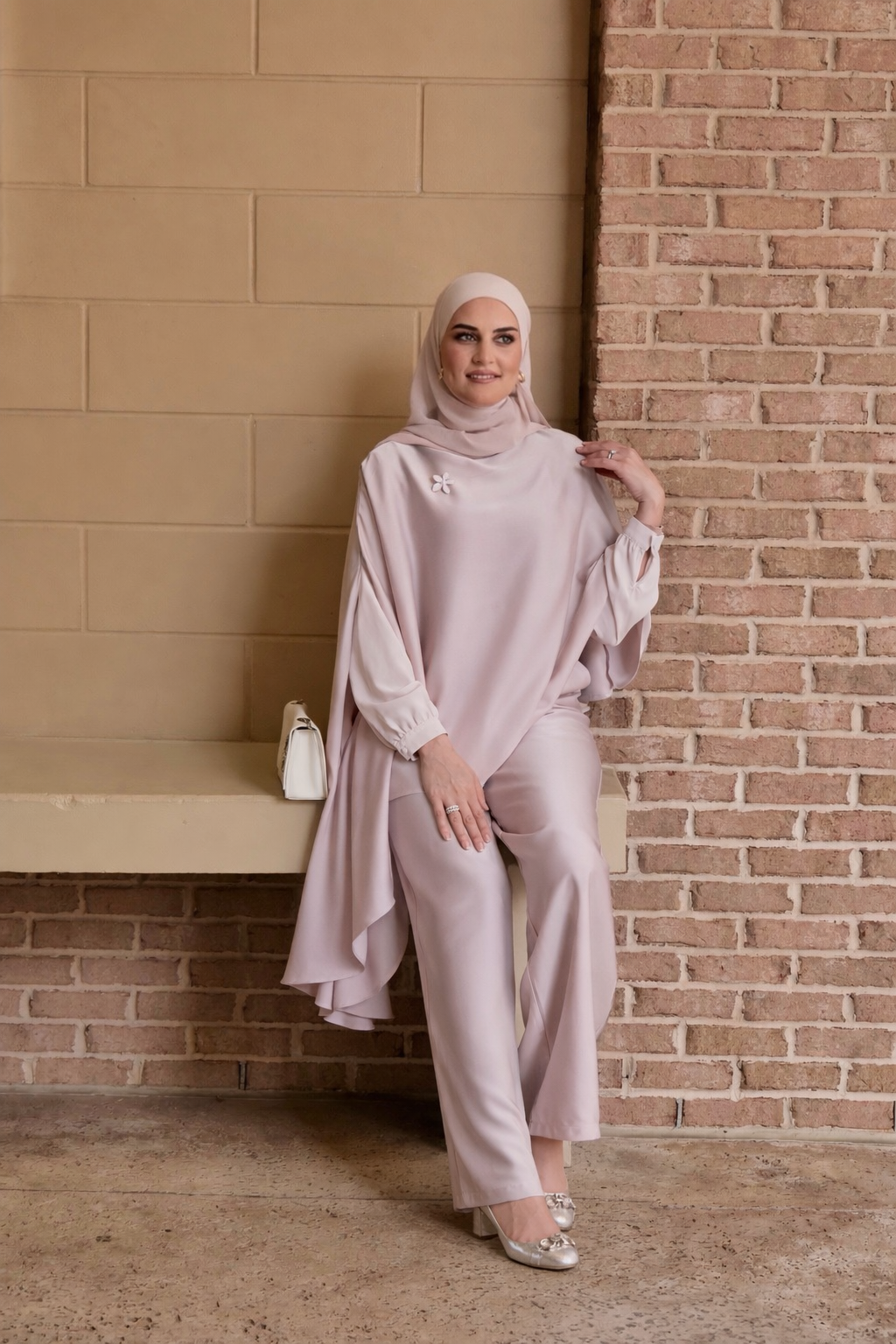 Saudi Satin Set