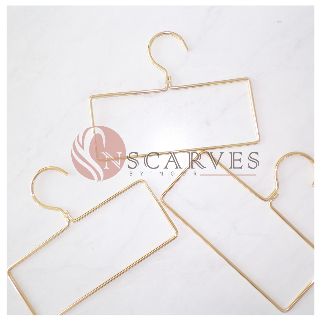 Hijab Hangers- Gold