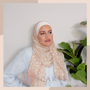 Jacquard Castel Hijab 21 - Lateh