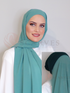 chiffon-instant-hijab-pine-green