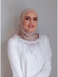 Small Travel Hijab( Matching Set)- Oyster