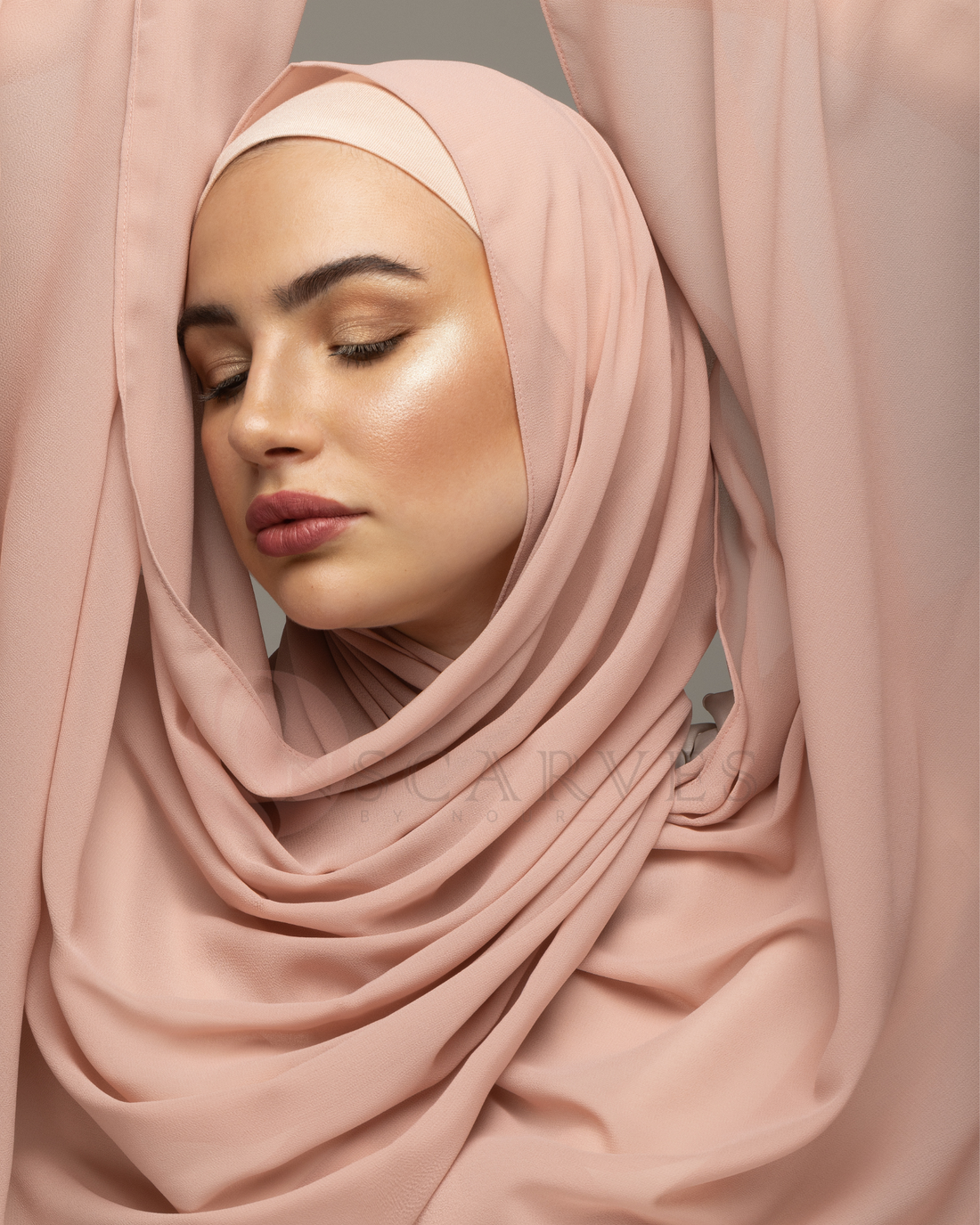 Tea Rose Essential Chiffon matching set
