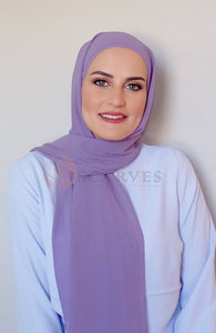 instant hijab chiffon