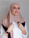 Small Travel Hijab - Mocha