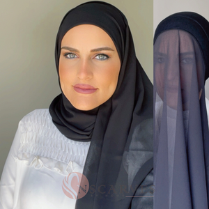 Instant hijab - Black